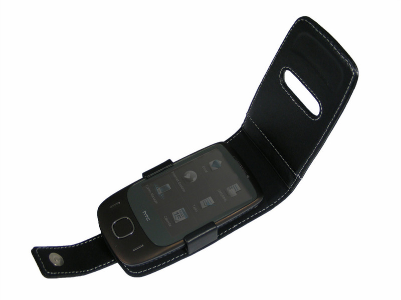 Proporta Alu-Leather Case (HTC Touch 3G) - Flip Type Black