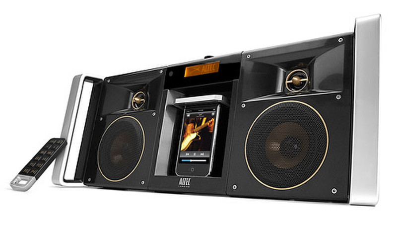 Altec Lansing IMT800 Mini-Set Schwarz Home-Stereoanlage