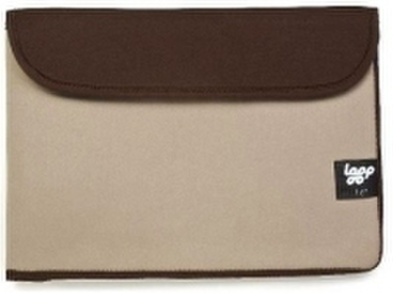 Loop HSLS-303 13.3Zoll Sleeve case Braun Notebooktasche