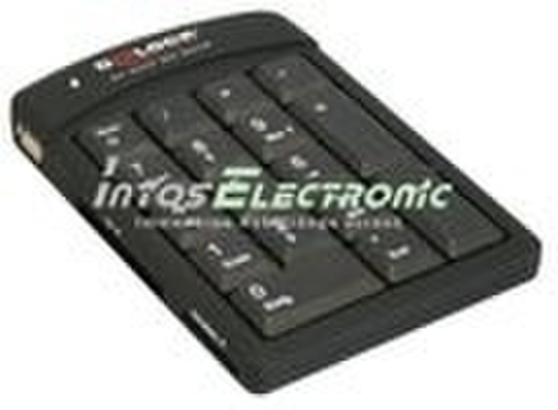 DeLOCK CardReader + USB Keypad USB 2.0 Черный устройство для чтения карт флэш-памяти