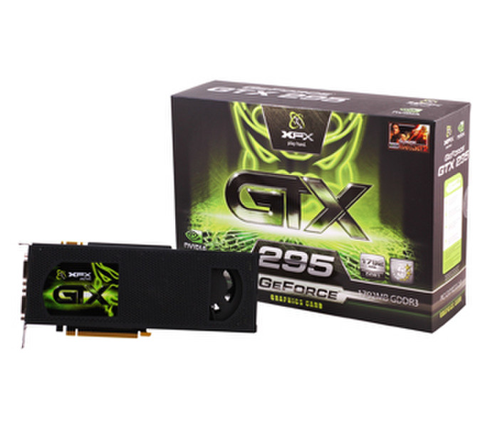 XFX NVIDIA GeForce GTX 295 GeForce GTX 295 1.75ГБ GDDR3