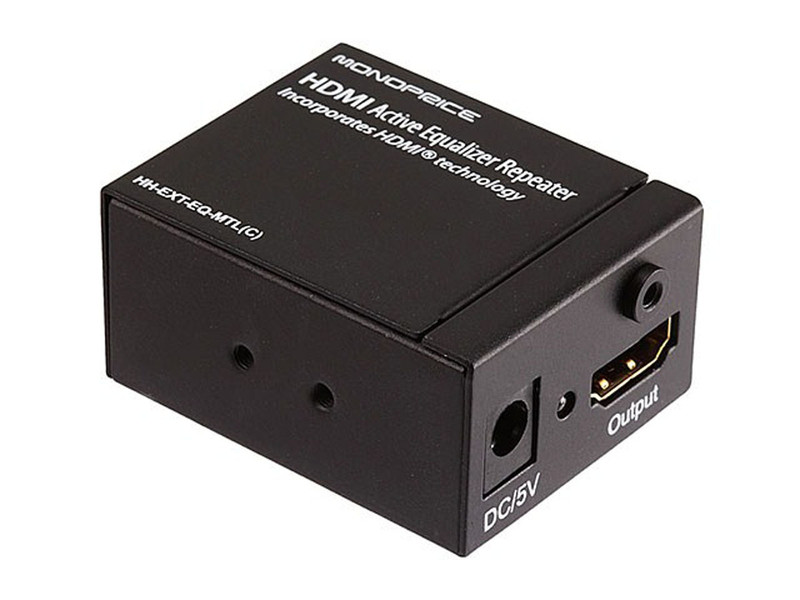 Monoprice 7700 AV repeater Black AV extender