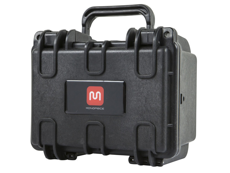 Monoprice 12679 Camera hard case Schwarz Kameratasche/-koffer