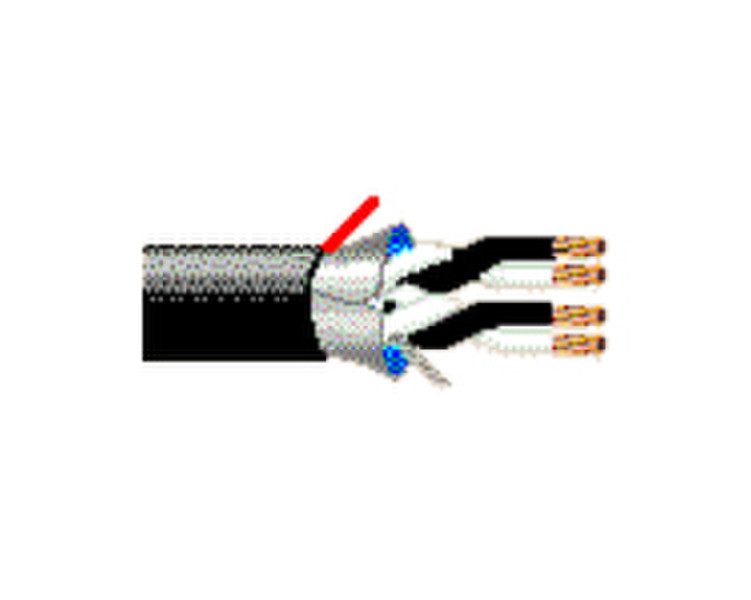 Belden 3043A Black signal cable