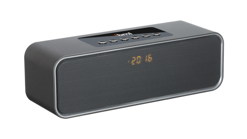 BML S-series S7 Stereo portable speaker 10W Rectangle Grey