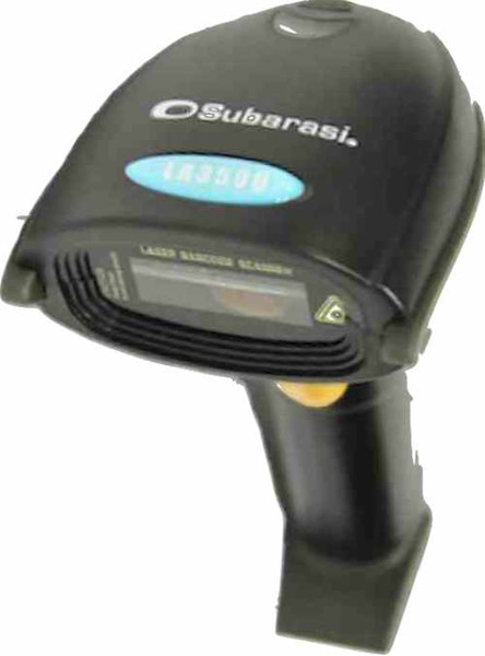 Subarasi LR350U Handheld bar code reader 1D Laser Schwarz