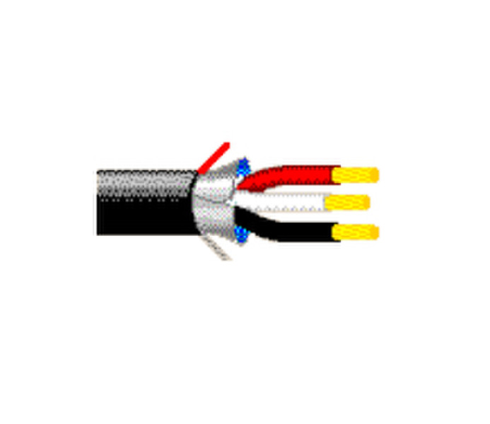 Belden 3081A Black signal cable