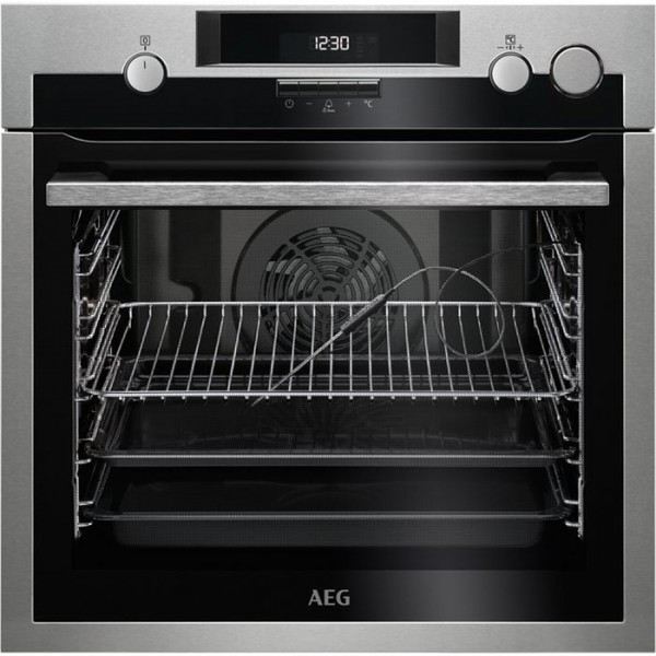 AEG BSE574321M 1basket(s) Built-in 3380W Black,Stainless steel steam cooker