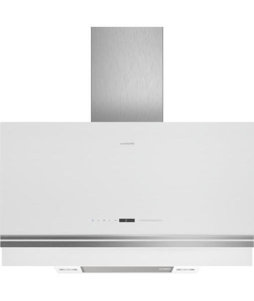 Siemens iQ500 LC97FVW20 Wall-mounted cooker hood 730м³/ч A Алюминиевый, Белый кухонная вытяжка