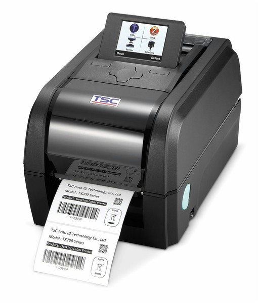 TSC TX600 Wärmeübertragung 600 x 600DPI Schwarz Etikettendrucker