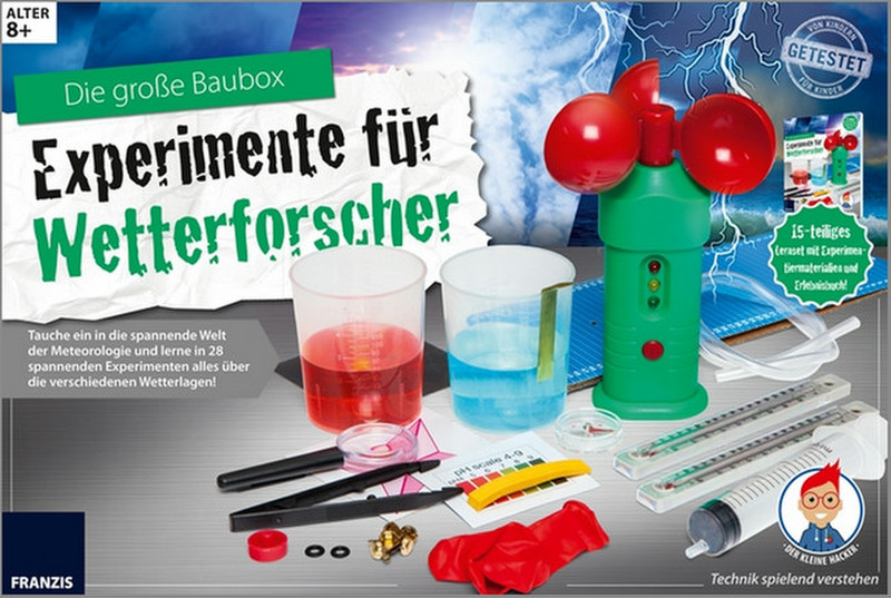 Franzis Verlag Die große Baubox - Experimente für Wetterforscher