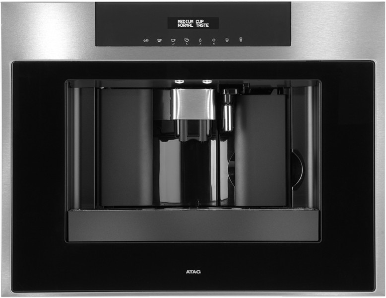 ATAG CM4511AC Built-in Fully-auto Combi coffee maker 1.8L 2cups Black,Stainless steel coffee maker