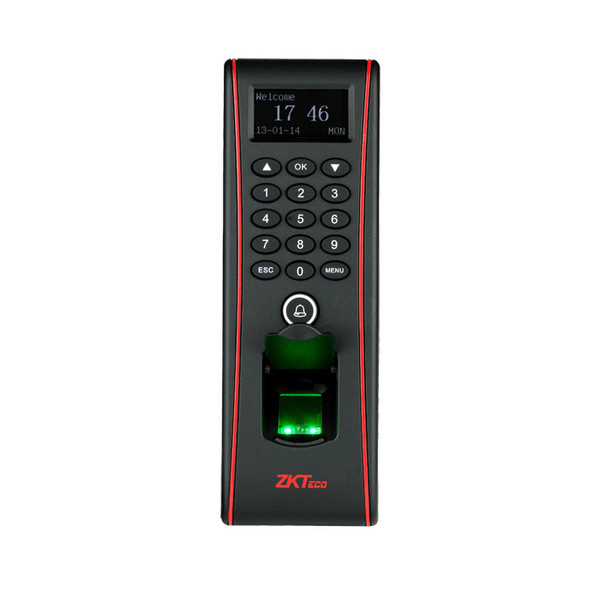 ZKTeco TF1700 Basic access control reader Schwarz Zutrittskontrollsystem