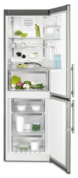 Electrolux EN3390MOX Freestanding 298L A++ Silver,Stainless steel fridge-freezer