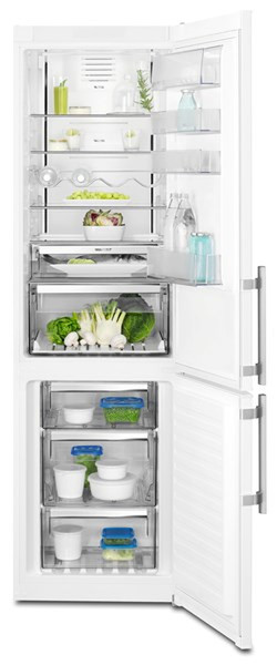 Electrolux EN3790MOW Freestanding 334L A++ White fridge-freezer