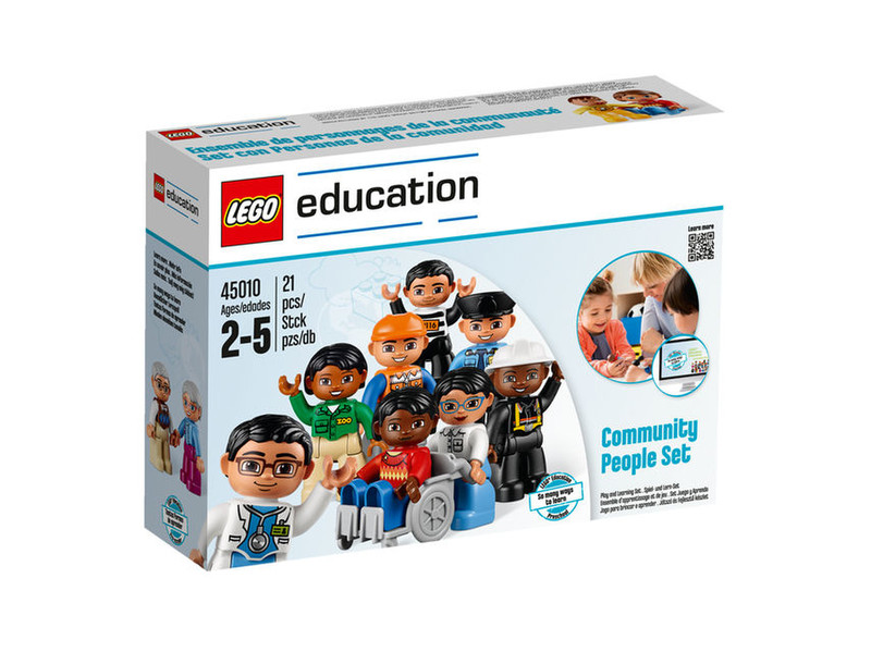 LEGO Education Community People Set 21шт Разноцветный фигурка для конструкторов
