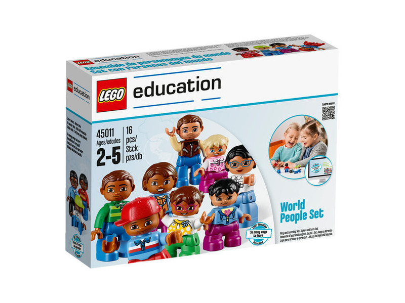 LEGO Education World People Set 16шт Разноцветный фигурка для конструкторов
