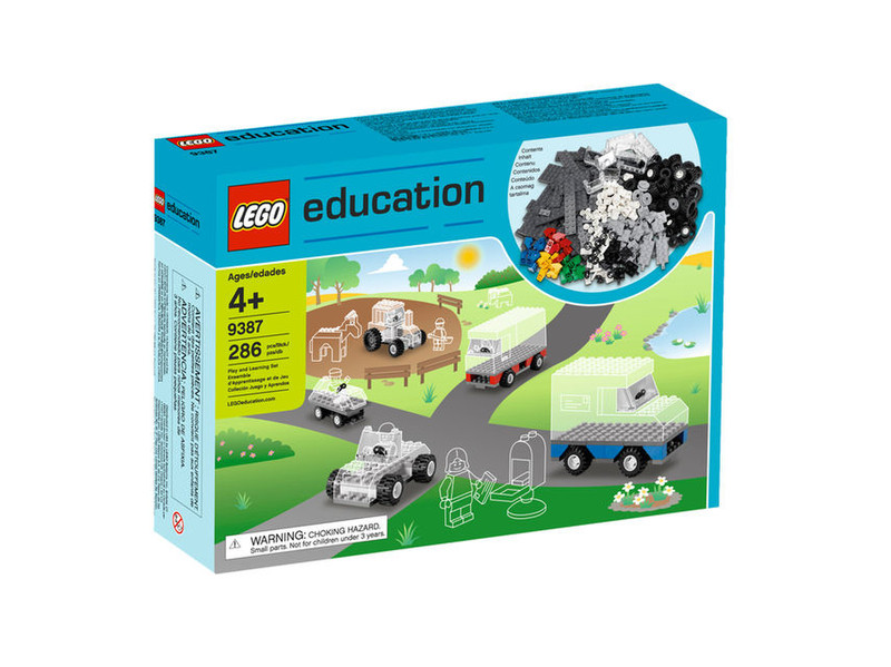 LEGO Education Wheels Set 4шт детский строительный блок