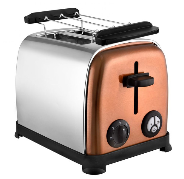 Efbe-Schott TKG TO 1050 CO 2slice(s) 950W Orange,Stainless steel toaster