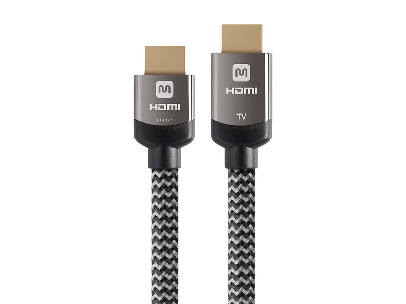 Monoprice 13755 6m HDMI HDMI Grau HDMI-Kabel