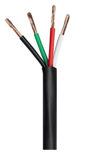 Monoprice 13726 30.5m Black audio cable