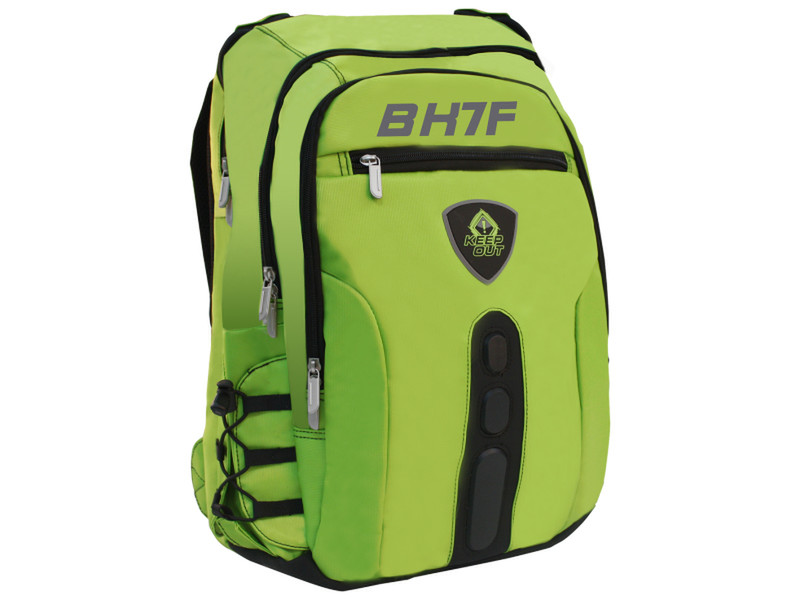 KeepOut BK7F Нейлон Черный/зеленый рюкзак