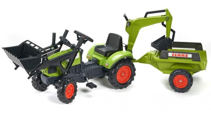 Falk 2040N Pedal Tractor Black,Green ride-on toy