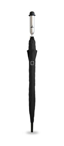 OPUS ONE 30 60 0001 Black Fiberglass Full-sized Rain umbrella umbrella