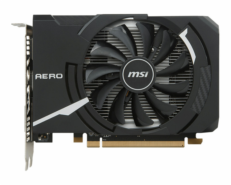 MSI Radeon RX 550 AERO ITX 2G OC Radeon RX 550 2ГБ GDDR5