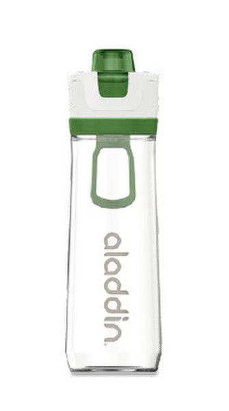Aladdin Active Hydration Tracker 800ml Tritan Green,Transparent,White drinking bottle