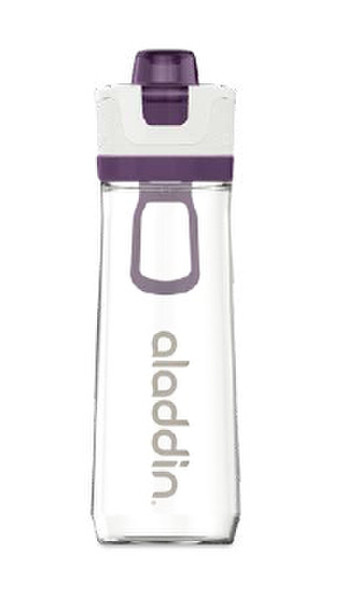 Aladdin Active Hydration Tracker 800мл Tritan Пурпурный, Прозрачный, Белый бутылка для питья