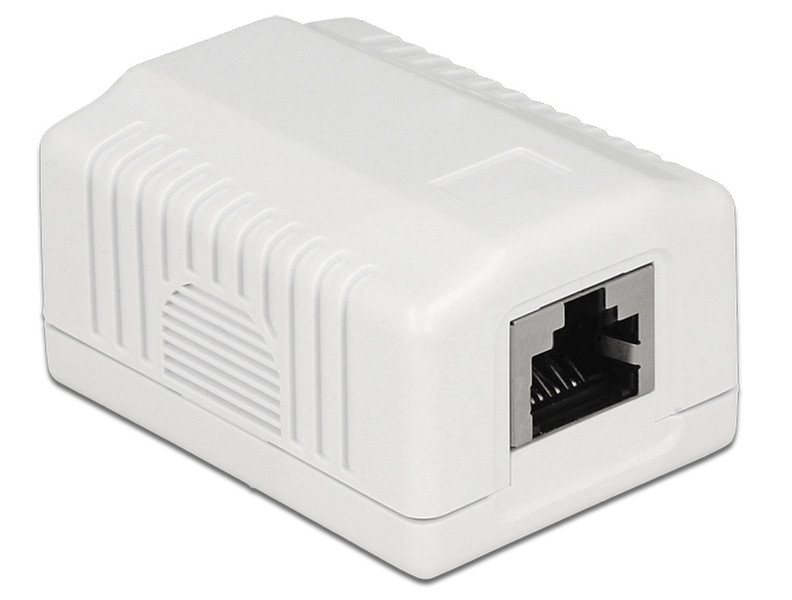 DeLOCK 86196 RJ-45 White socket-outlet