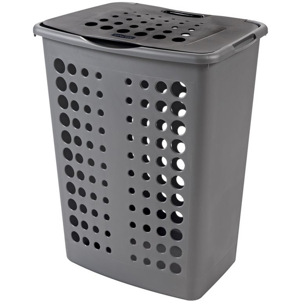 Curver Victor 60l 60л Прямоугольный Пластик Серый, Cеребряный laundry basket