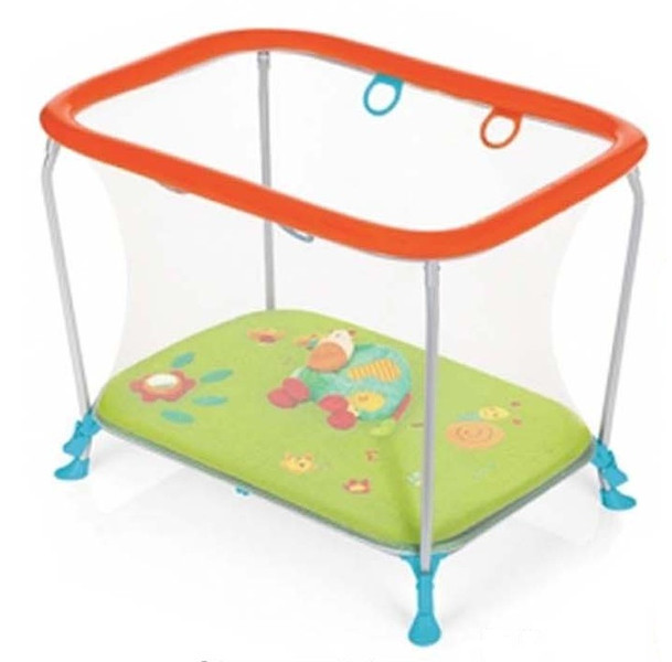 Brevi Soft & Play - Green Farm Синий, Зеленый, Оранжевый playpen