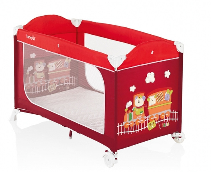 Brevi Dolce Nanna Plus Детская кроватка Красный