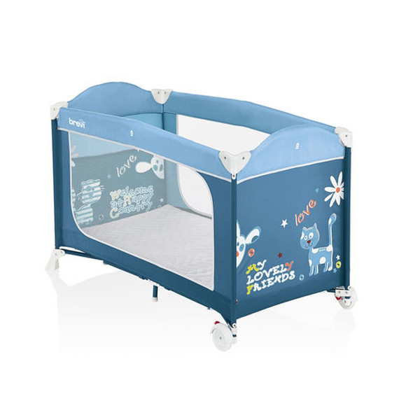Brevi Dolce Nanna Plus Детская кроватка Синий