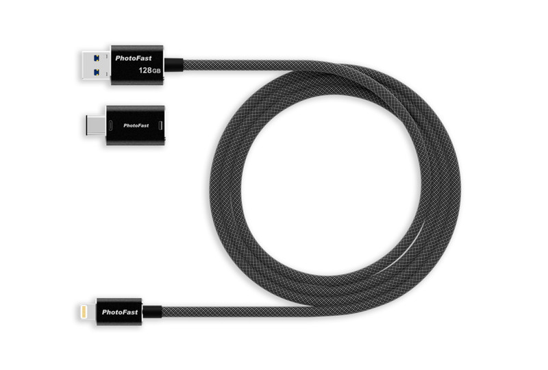 Photofast MCG3U3BK1M128GBAD 128ГБ USB 3.0 (3.1 Gen 1) Тип -A Черный USB флеш накопитель