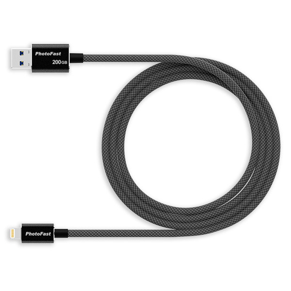 Photofast MCG3U3BK1M200GB 200ГБ USB 3.0 (3.1 Gen 1) Тип -A Черный USB флеш накопитель