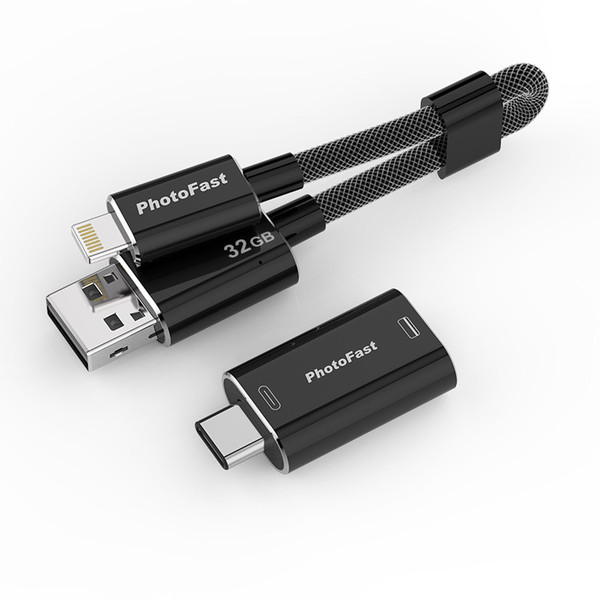 Photofast MCG3U3BK32GBAD 32ГБ USB 3.0 (3.1 Gen 1) Тип -A Черный USB флеш накопитель
