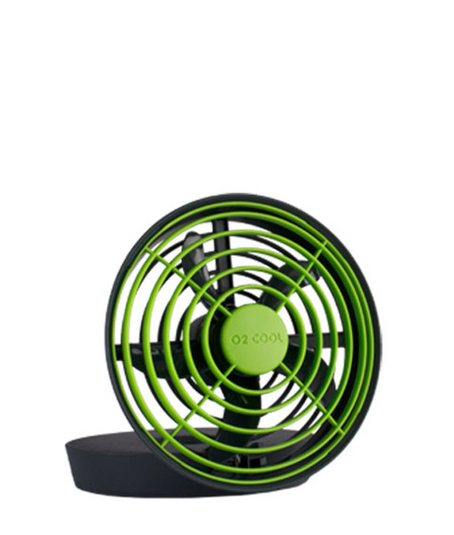 O2COOL FD05003 Household blade fan Черный, Зеленый