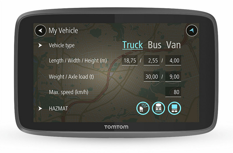 TomTom GO PROF 6200 EUáááááááááááááááá 6Zoll Navigationssystem