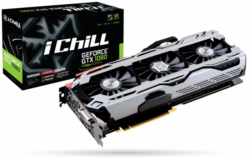 Inno3D iChill GeForce GTX 1080 GeForce GTX 1080 8ГБ GDDR5X