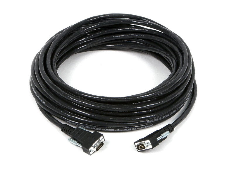 Monoprice 8814 15m SVGA SVGA Black serial cable