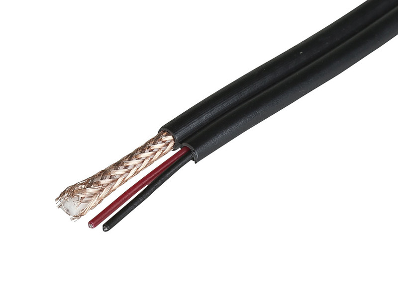 Monoprice 9909 152m Black coaxial cable