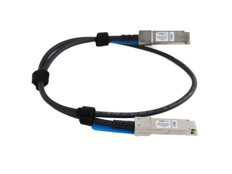 Monoprice 13482 1m QSFP+ QSFP+ Schwarz InfiniBand-Kabel