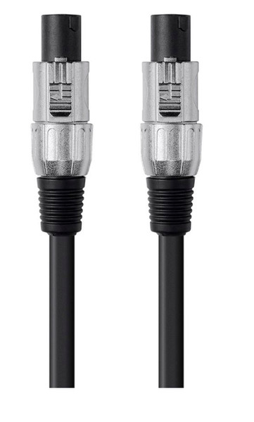 Monoprice 14571 15.24m Speakon Speakon Black audio cable