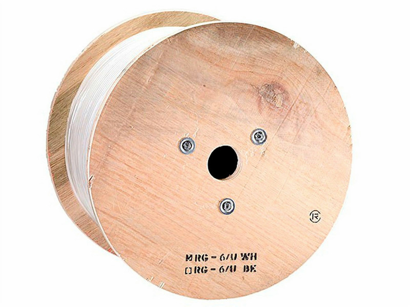 Monoprice 15402 304.8m White coaxial cable