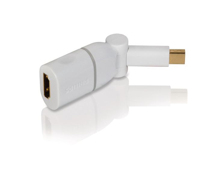 Philips SWX2128N/27 Mini DisplayPort HDMI White video cable adapter