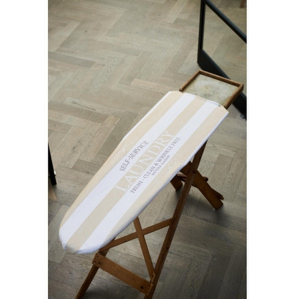 Rivièra Maison 324270 Ironing board top cover Cotton Beige,White ironing board cover