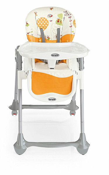 Brevi Convivio Baby/kids chair Upholstered seat Orange,White
